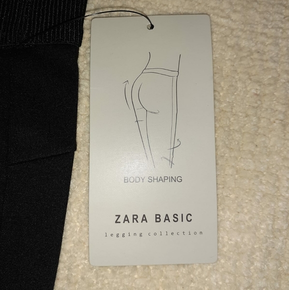 NWT Zara Black Leggings - Picture 5 of 5